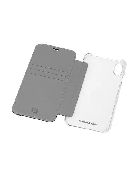 Moleskine Funda Tipo Libre para iPhone XS Max Transparente