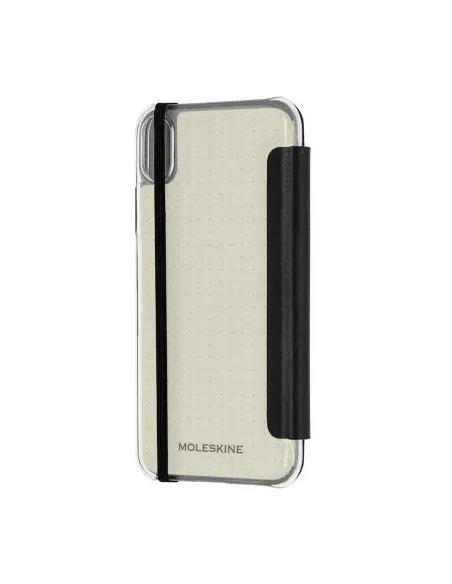 Moleskine Clear Book-Type Case iPhone XR con plantillas