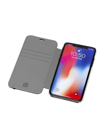 Moleskine Clear Book-Type Case iPhone XR con plantillas