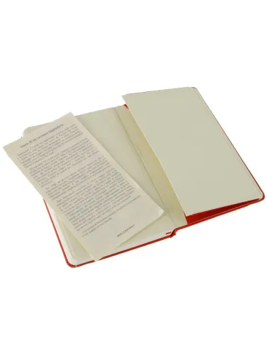 Moleskine Classic Pocket rayada roja tapa dura: 9 x 14 cm