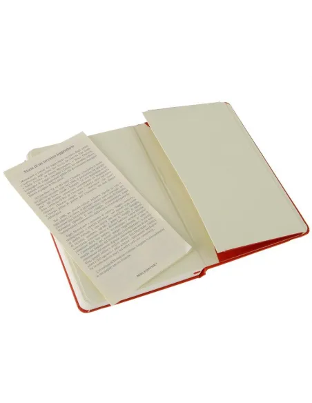 Moleskine Classic Pocket rayada roja tapa dura: 9 x 14 cm