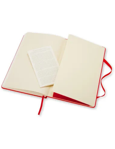 Moleskine Classic Pocket lisa roja tapa dura: 9 x 14 cm