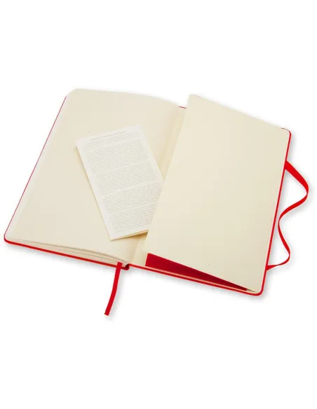 Moleskine Classic Pocket lisa roja tapa dura: 9 x 14 cm