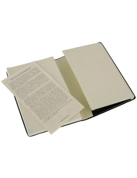 Moleskine Classic Pocket lisa negra tapa dura: 9 x 14 cm