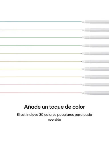Cricut Pack de 3 Bolígrafos de punta extrafina 0.3 Negros
