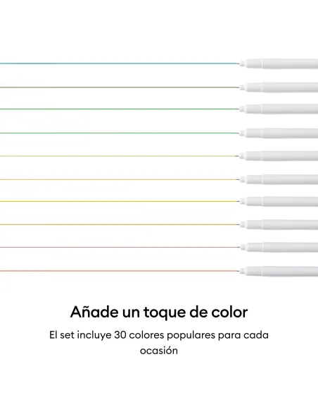 Cricut Pack de 3 Bolígrafos de punta extrafina 0.3 Negros