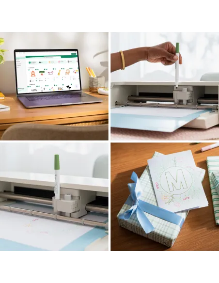 Cricut Pack de 3 Bolígrafos de punta extrafina 0.3 Negros