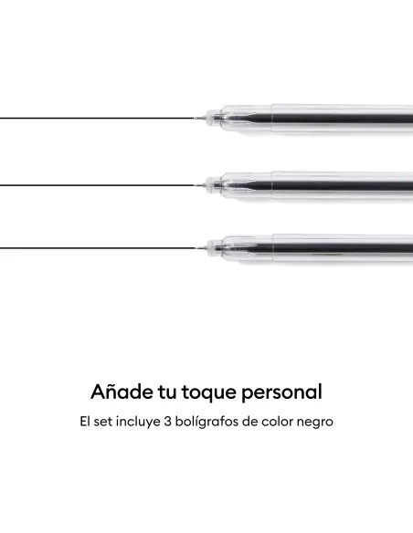 Cricut Extra Fine Point Pens 0,3 mm: 3 negros y adaptador