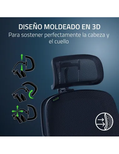 Razer Fujin Headrest | Reposacabezas regulable de malla