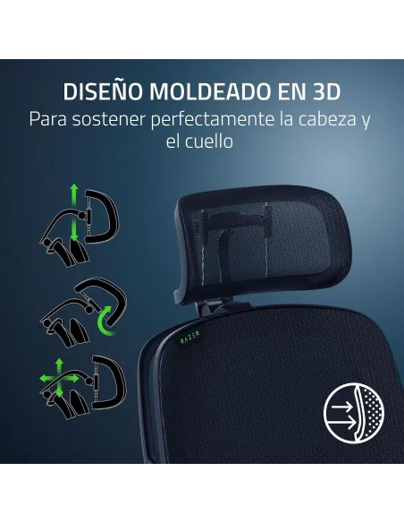 Razer Fujin Headrest | Reposacabezas regulable de malla