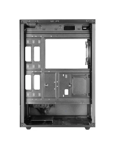 Torre Mars Gaming MC-XO Negro con doble cristal templado