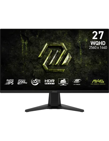 MSI MAG 275QF E20 27" WQHD 200Hz IPS FreeSync Premium HDR Ready