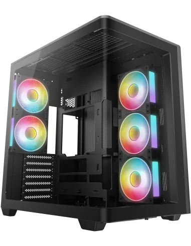 DeepCool CG590U 5F Negro Torre ATX Vidrio Templado