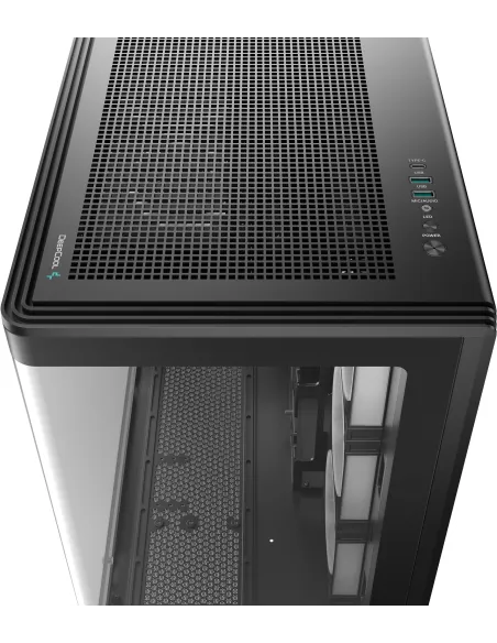 Caja PC DeepCool CG590U 5F Negro ATX con 5 ventiladores