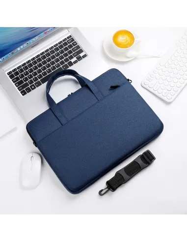 Maletín azul Nilox NXB034 para portátil 15,6" acolchado