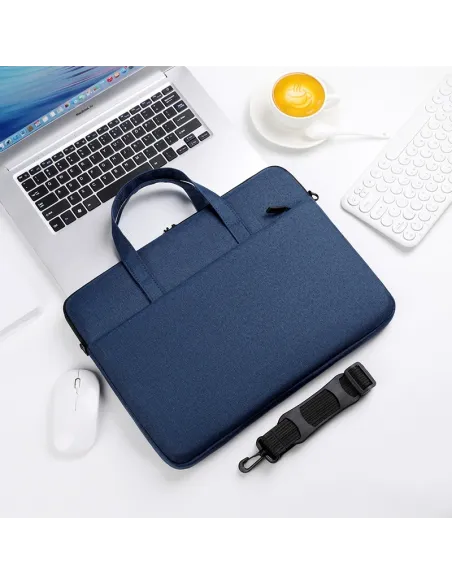 Maletín azul Nilox NXB034 para portátil 15,6" acolchado