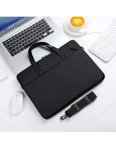 Maletín negro Nilox NXB033 para portátil 15,6" resistente
