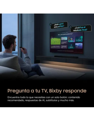 Smart TV Samsung U8075H 85" Crystal UHD 4K con Tizen 2026