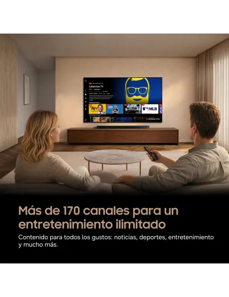 Smart TV Samsung U8075H 85" Crystal UHD 4K con Tizen 2026