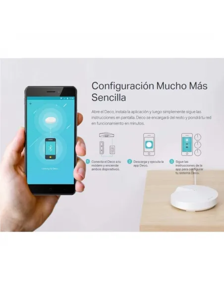 Pack de 3 unidades sistema Wi-Fi Mesh Tp-link Deco S7 blanco