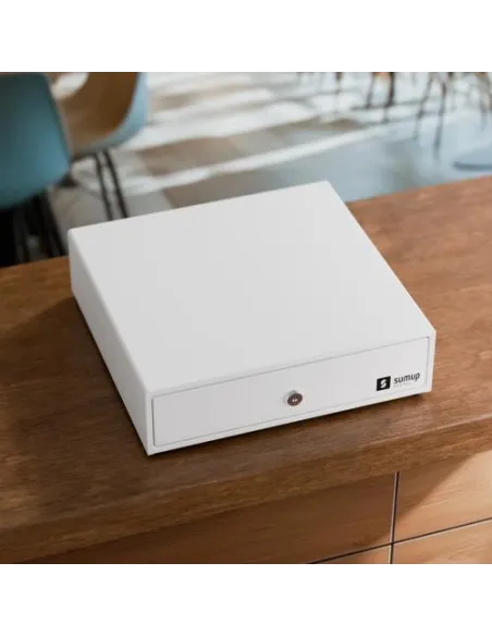 SumUp Cash Drawer blanco | para TPV 5 billetes y 8 monedas