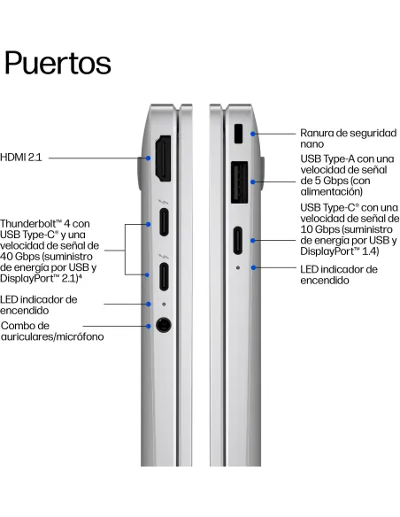 Portátil Ultrabook HP EliteBook X Flip G2i 14 AI DF3E2ET