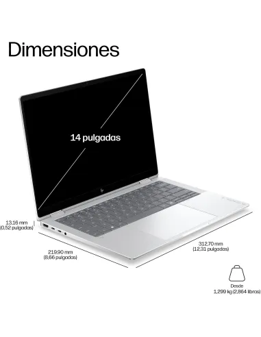 Portátil Ultrabook HP EliteBook X Flip G2i 14 AI DF3E2ET