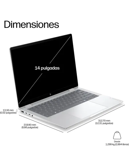 Portátil Ultrabook HP EliteBook X Flip G2i 14 AI DF3E2ET