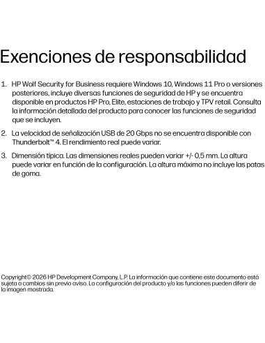 HP EliteBook X G2a 14 DE6Y7ET portátil profesional Wi-Fi 7