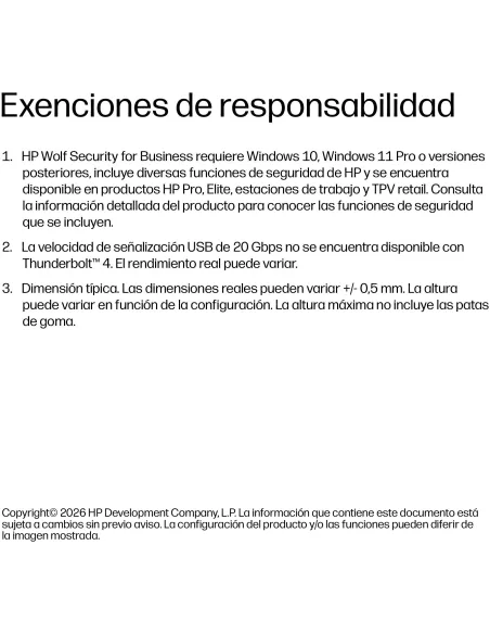 HP EliteBook X G2a 14 DE6Y7ET portátil profesional Wi-Fi 7