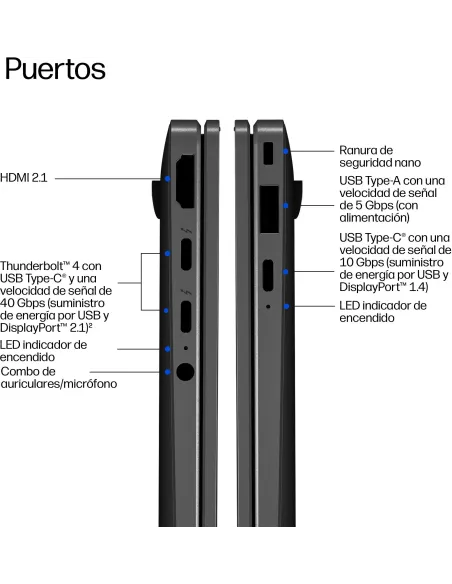 Portátil Ultrabook HP EliteBook X G2i 14" DE6Y4ET y Wi-Fi 7