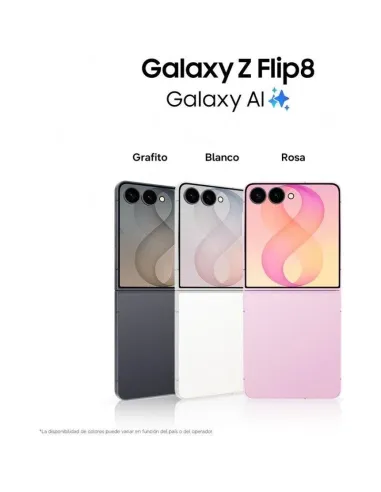 Smartphone Samsung Galaxy Z Flip8 5G 12GB 256GB 6.9" Rosa
