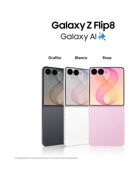 Smartphone Samsung Galaxy Z Flip8 5G 12GB 256GB 6.9" Rosa