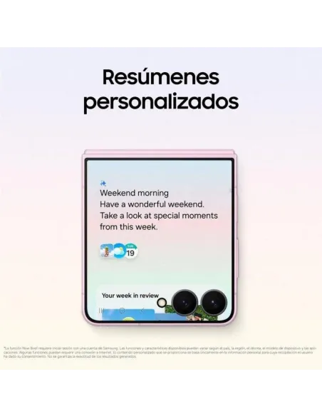 Smartphone Samsung Galaxy Z Flip8 5G 12GB 256GB 6.9" Rosa