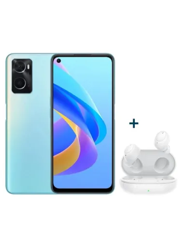 Oppo A76 4/128GB Azul Brillante + Auricular