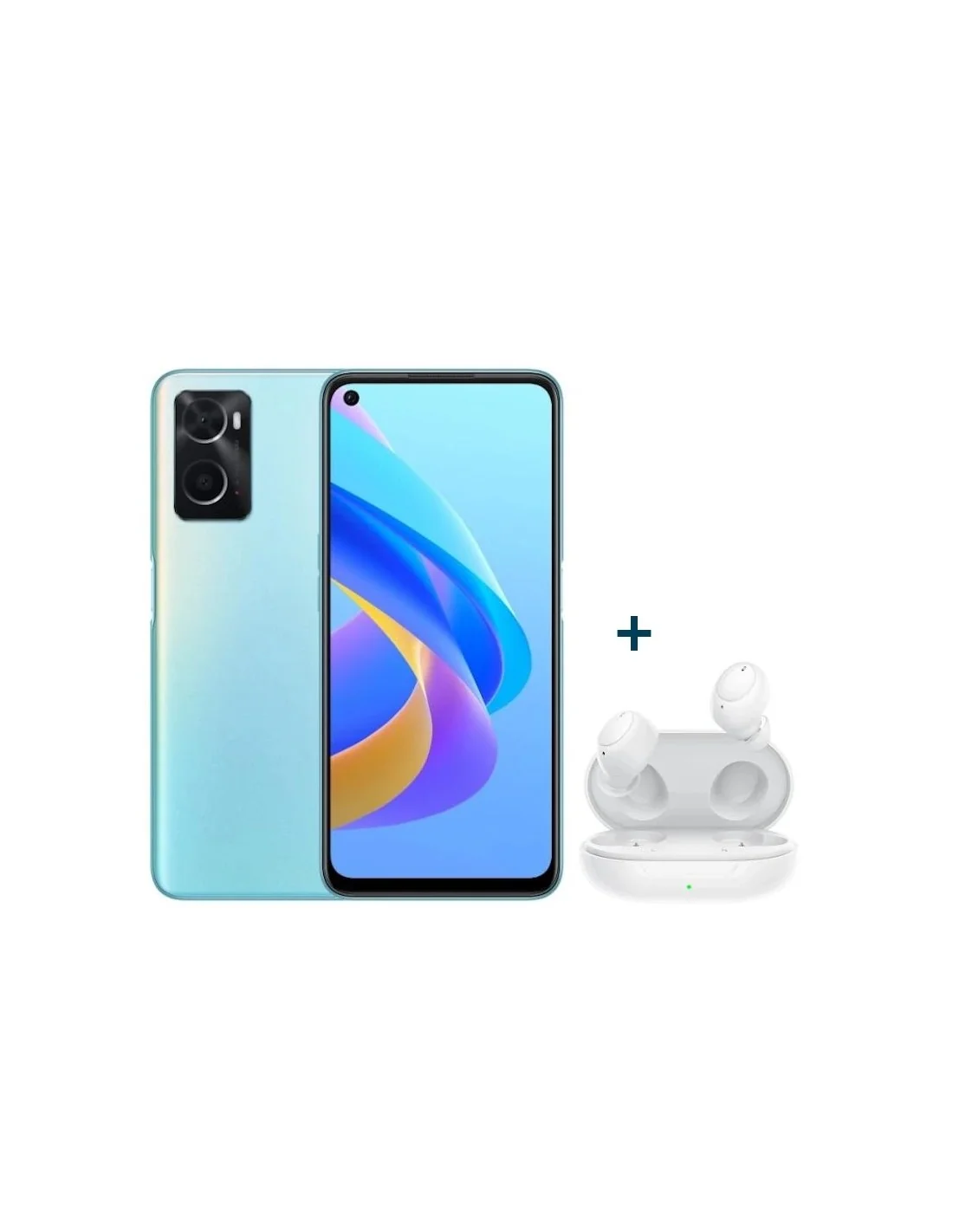 Oppo A76 4/128GB Azul Brillante + Auricular