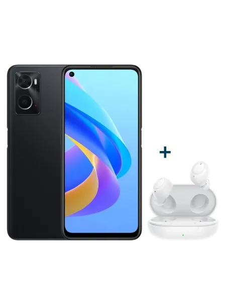 Oppo A76 4/128GB Negro + Auricular