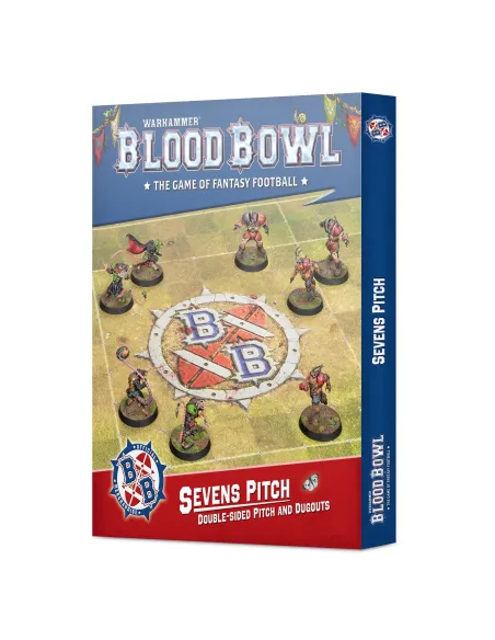 Blood Bowl: Sevens Pitch 2026 Double-sided Pitch and Dugouts