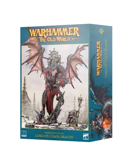 Lord on Chaos Dragon Warriors of Chaos Warhammer The Old World