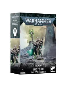 Imotekh el Señor de la Tormenta Imotekh the Stormlord Necrons Warhammer 40000-96895