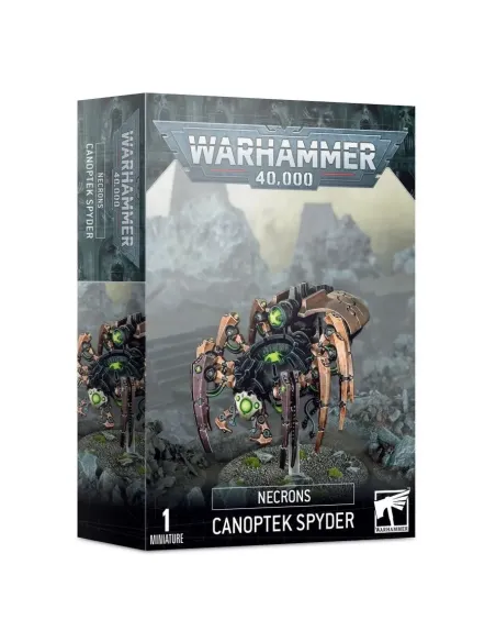 Araña Canóptica Canoptek Spyder Necrons Warhammer 40000