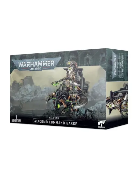 Plataforma de Mando Catacumba / Plataforma de Aniquilación Necron Catacomb Command Barge Necrons Warhammer 40000