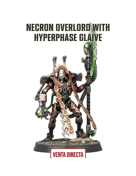 Señor Supremo con flecha de taquiones Overlord with Tachyon Arrow Necrons Warhammer 40000