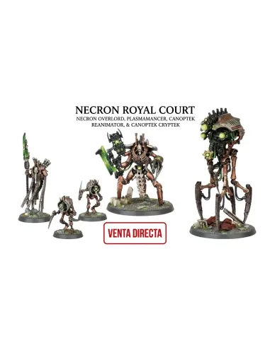 Necrons Royal Court Warhammer 40K personajes de Necrons