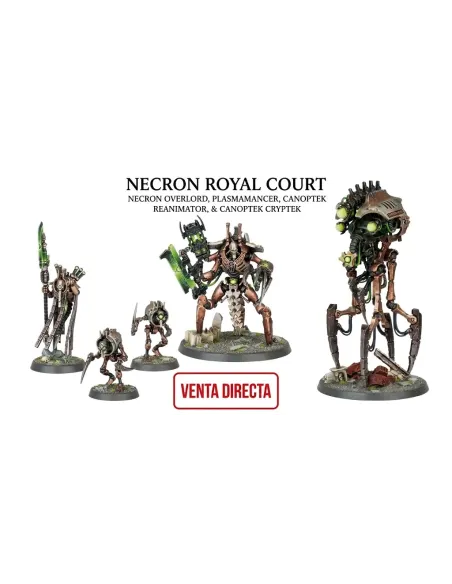Necrons Royal Court Warhammer 40K personajes de Necrons