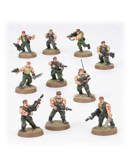 Tropas de jungla de Catachán Catachan Jungle Fighters Astra Militarum Warhammer 40000