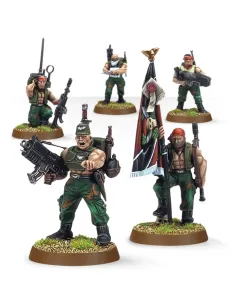 Escuadra de mando de Catachán Catachan Command Squad Astra Militarum Warhammer 40000-96915