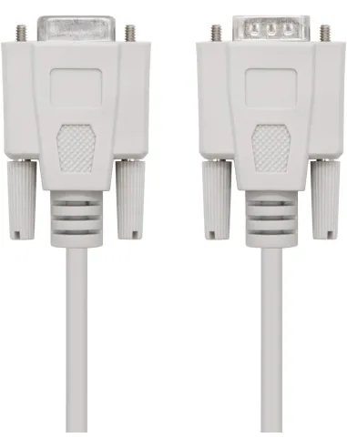 Nanocable 10.14.0506: cable serie null-modem DB9 de 6 m