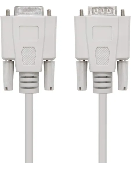 Nanocable 10.14.0506: cable serie null-modem DB9 de 6 m
