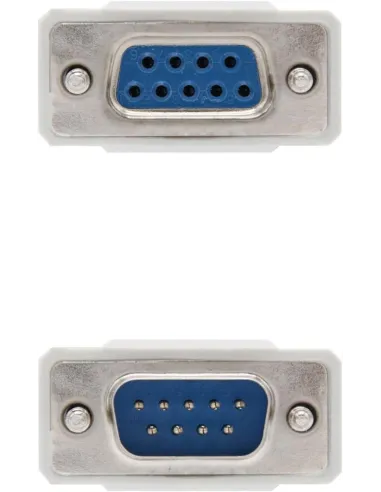 Nanocable 10.14.0506: cable serie null-modem DB9 de 6 m